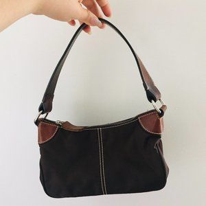 Small Dooney & Bourke Nylon/Leather Boho Purse
